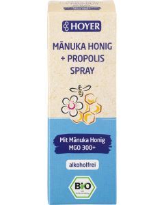 Bio Manuka Honig + Propolis Spray alkoholfrei