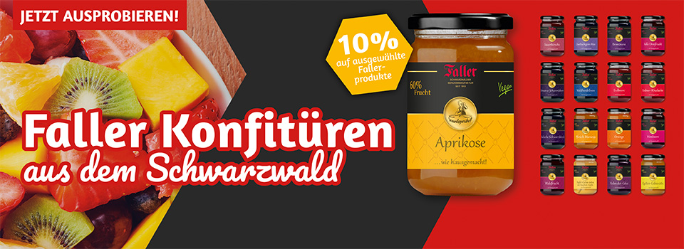 Faller-Konfitüren im Angebot